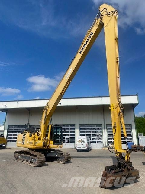 Komatsu PC 240 NLC-11 LongReach MIETE / RENTAL (12000860) حفارات طويلة الذراع