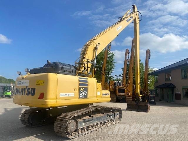 Komatsu PC 240 NLC-11 LongReach MIETE / RENTAL (12000860) حفارات طويلة الذراع