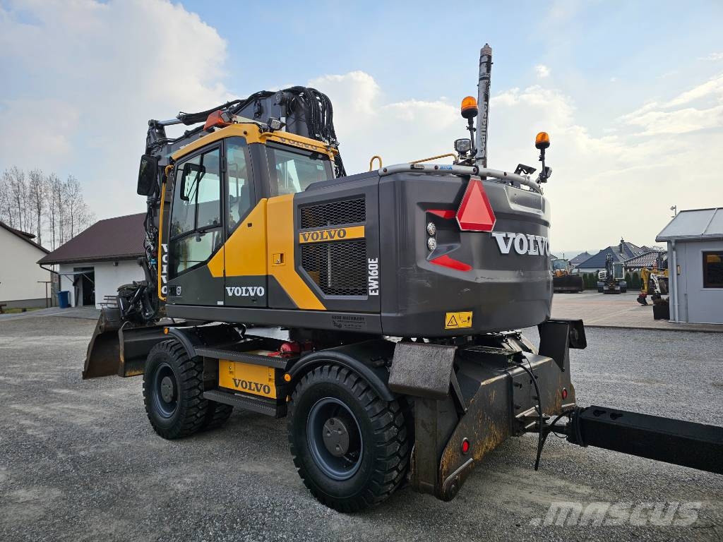 Volvo EW 160 E Lastik tekerli ekskavatörler