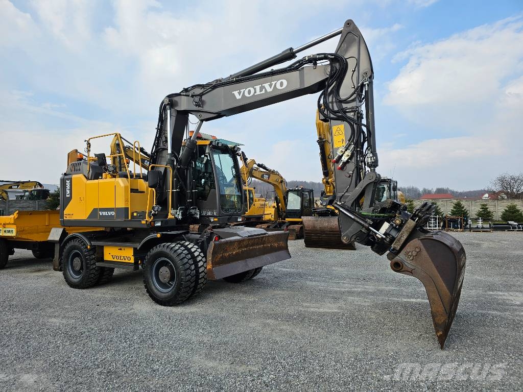 Volvo EW 160 E Lastik tekerli ekskavatörler