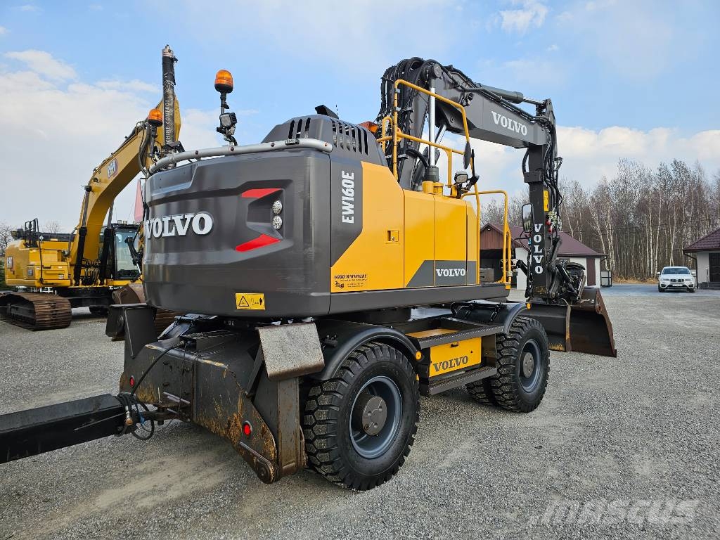 Volvo EW 160 E Lastik tekerli ekskavatörler