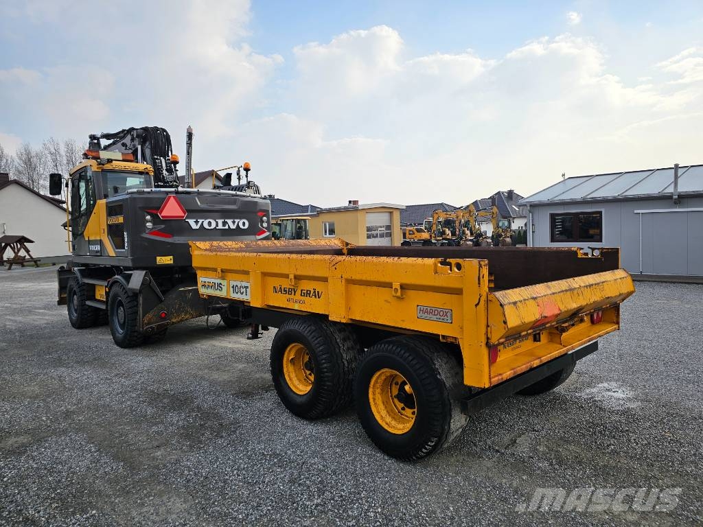 Volvo EW 160 E Lastik tekerli ekskavatörler