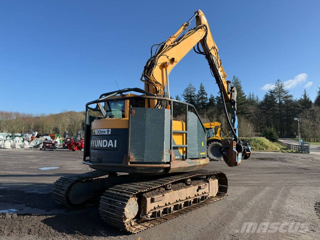 Hyundai Robex 145LCR-9 C/W Keto 100LD head حفارات