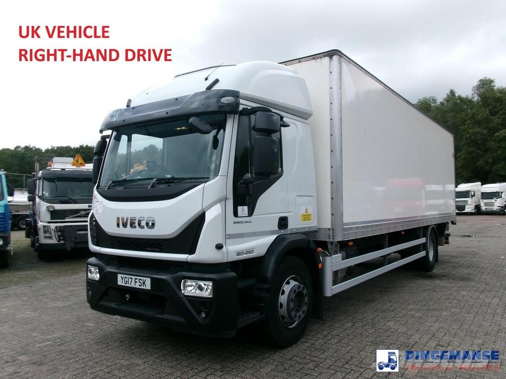 Iveco Eurocargo 180E25S RHD 4x2 Euro 6 Closed box Kapali kasa kamyonlar