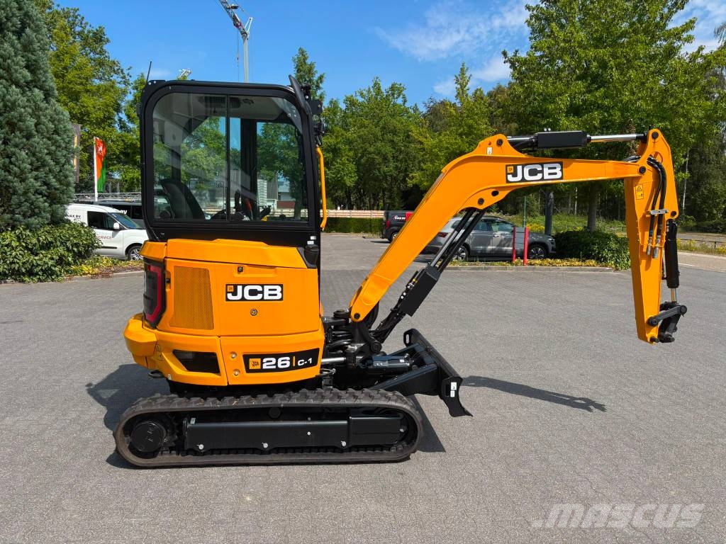 JCB 26C Minigraafmachines < 7t