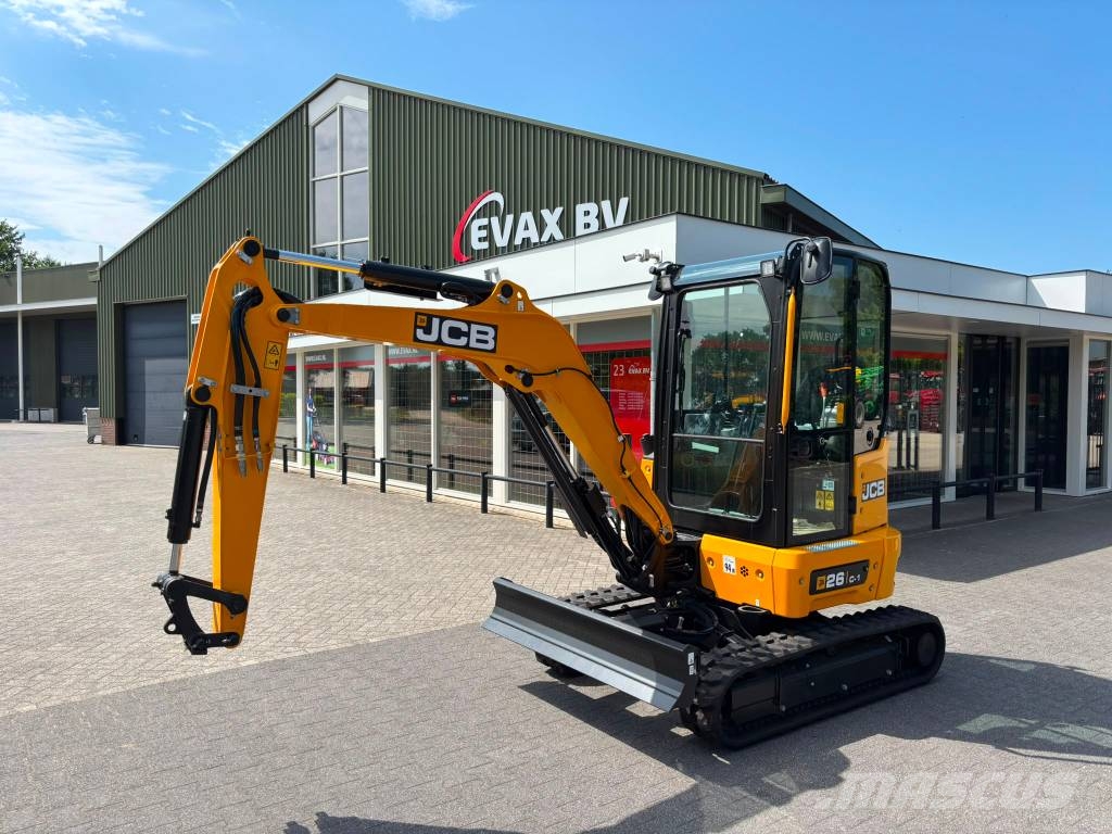 JCB 26C Minigraafmachines < 7t