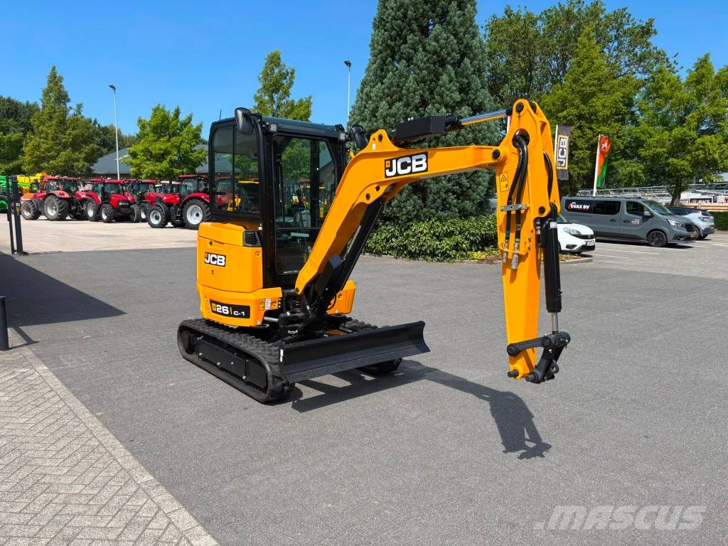 JCB 26C Minigraafmachines < 7t