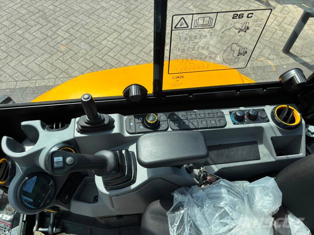 JCB 26C Minigraafmachines < 7t
