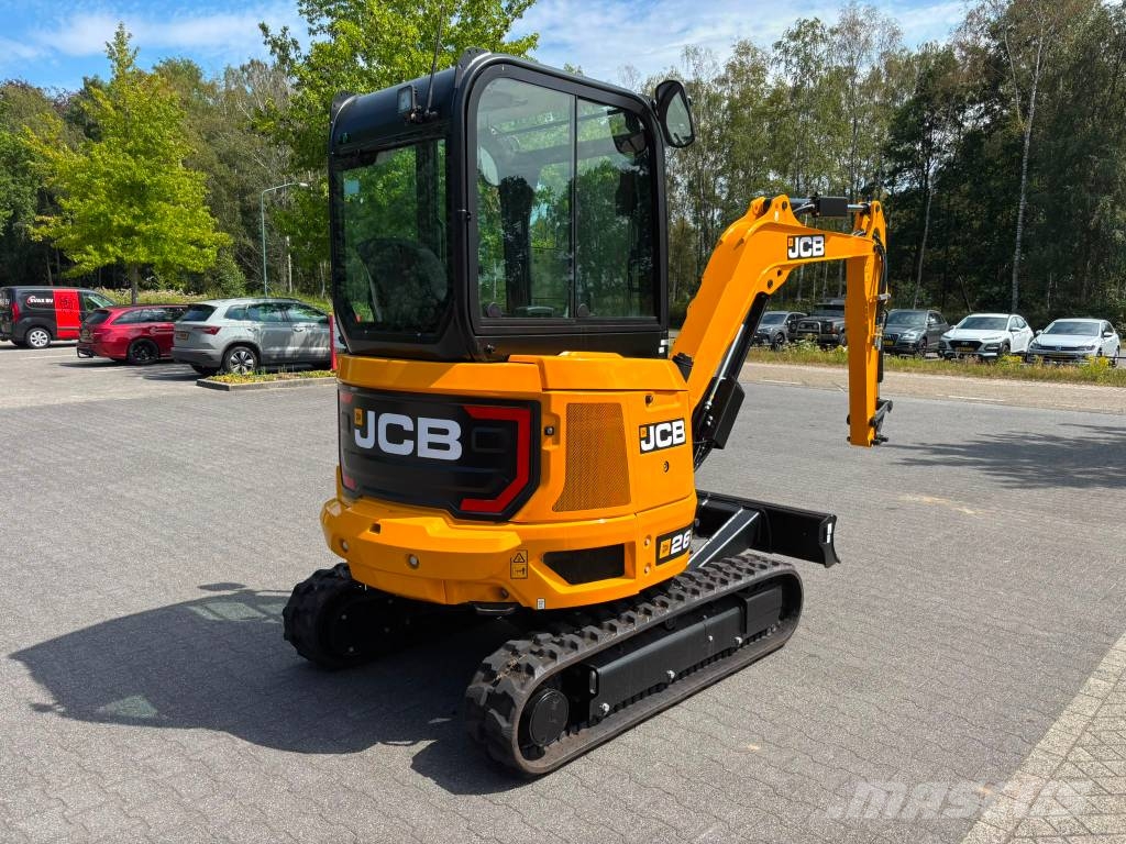 JCB 26C Minigraafmachines < 7t