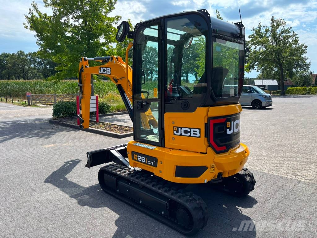 JCB 26C Minigraafmachines < 7t