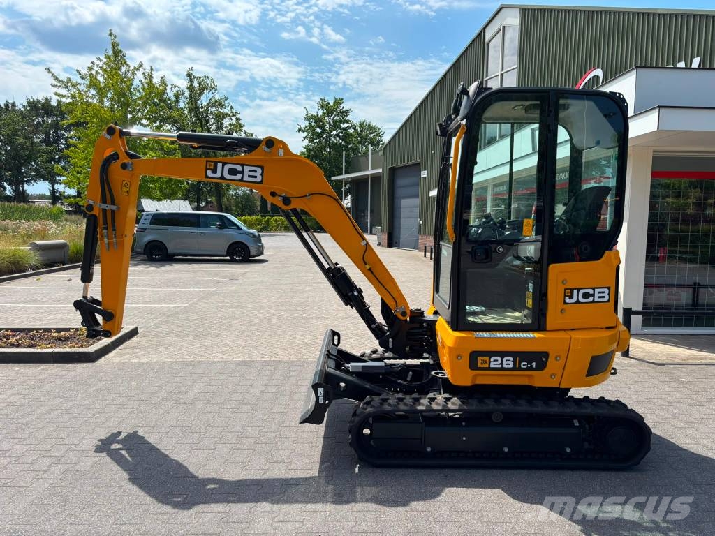 JCB 26C Minigraafmachines < 7t