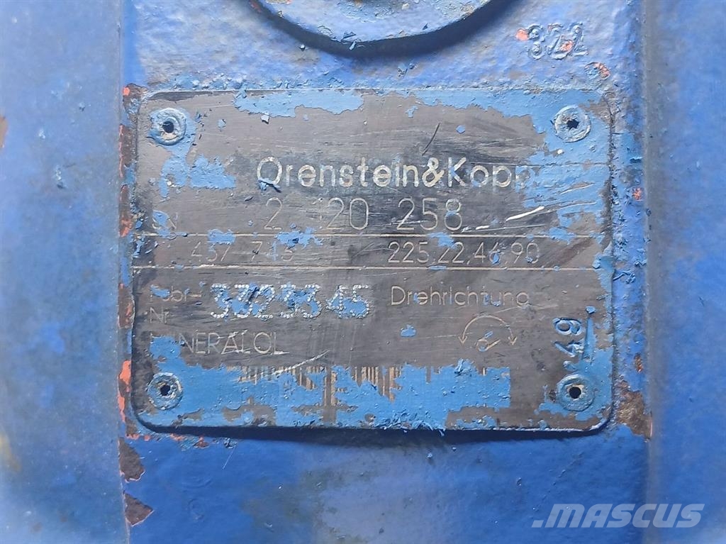 O&K L6-3-2120258-Drive motor/Fahrmotor/Rijmotor Hidraulice
