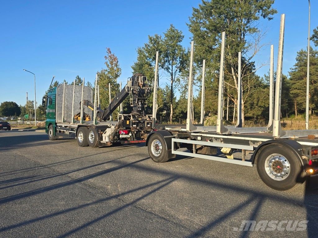 MAN 26.500 Miškovežių vilkikai