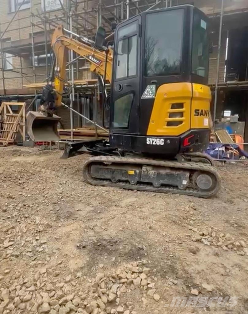 Sany SY26C ENGCON Rototilt Mini Escavadoras <7t