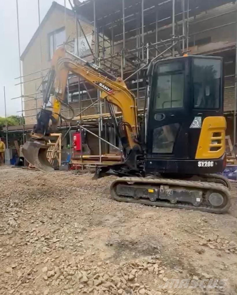 Sany SY26C ENGCON Rototilt Mini Escavadoras <7t