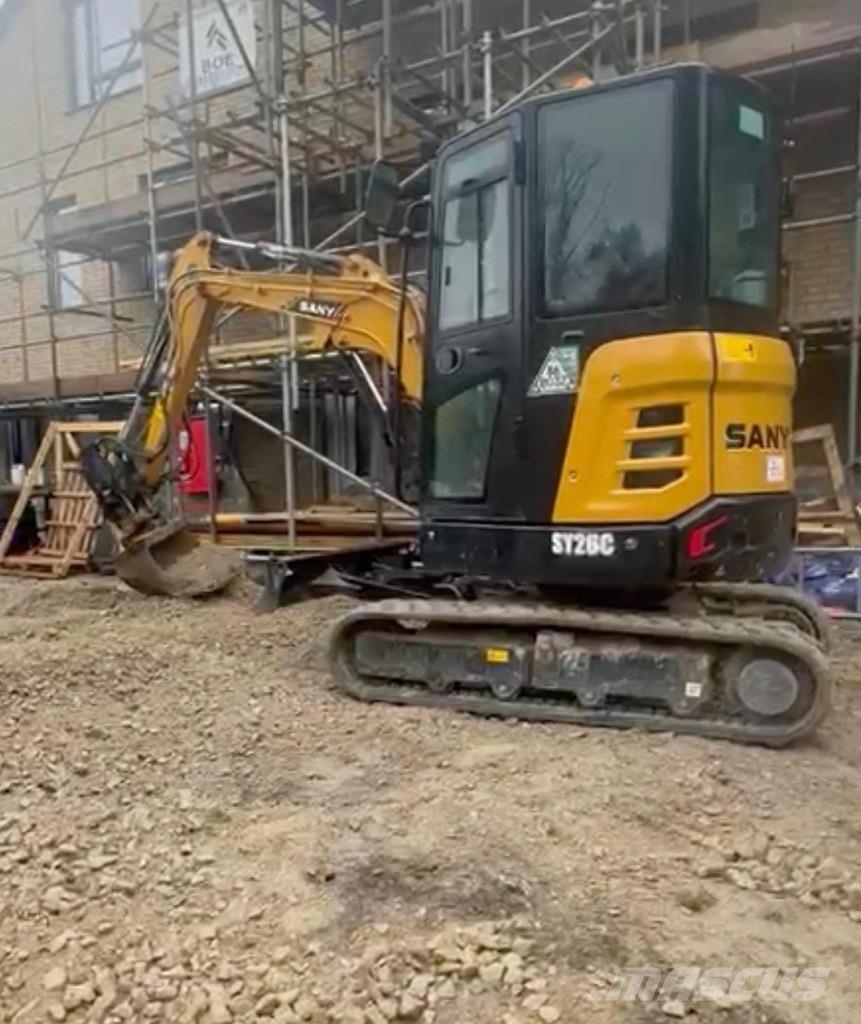 Sany SY26C ENGCON Rototilt Mini Escavadoras <7t