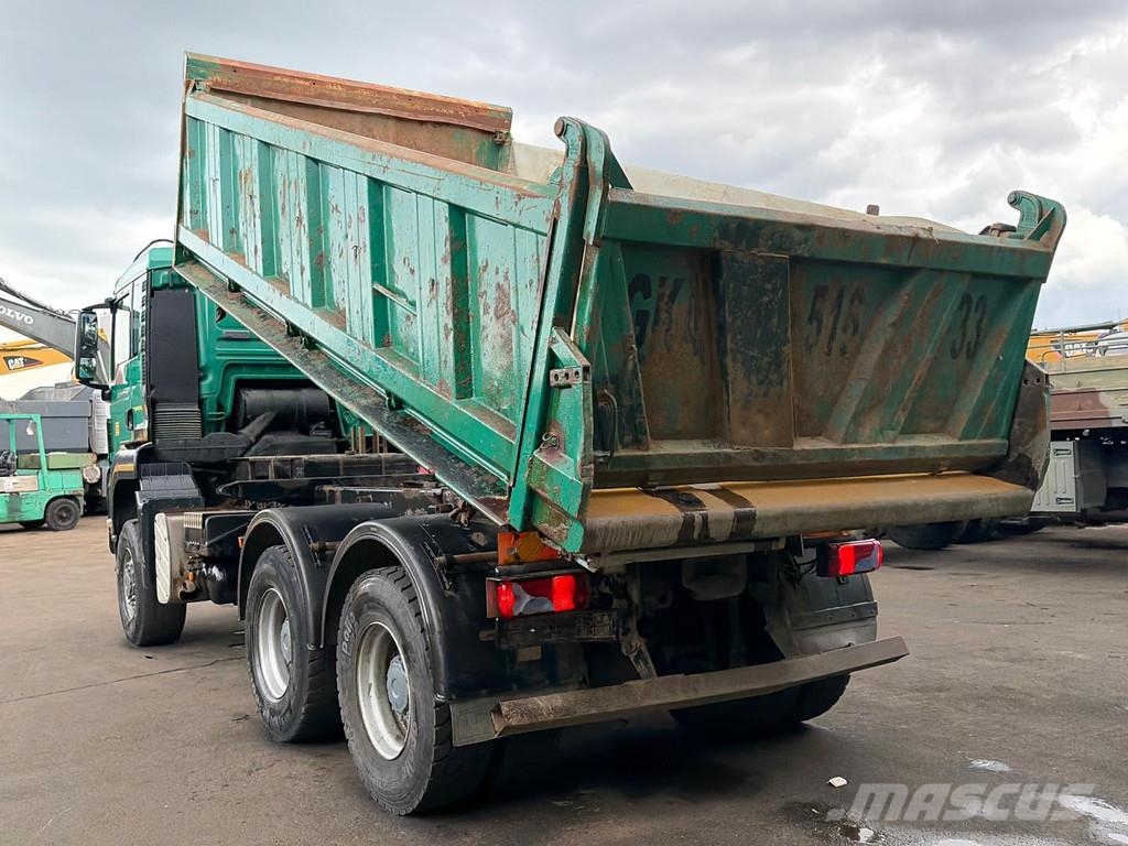 MAN TGS 26.440 Kipper 6x6 Full Steel Suspension Manual Tipper trucks