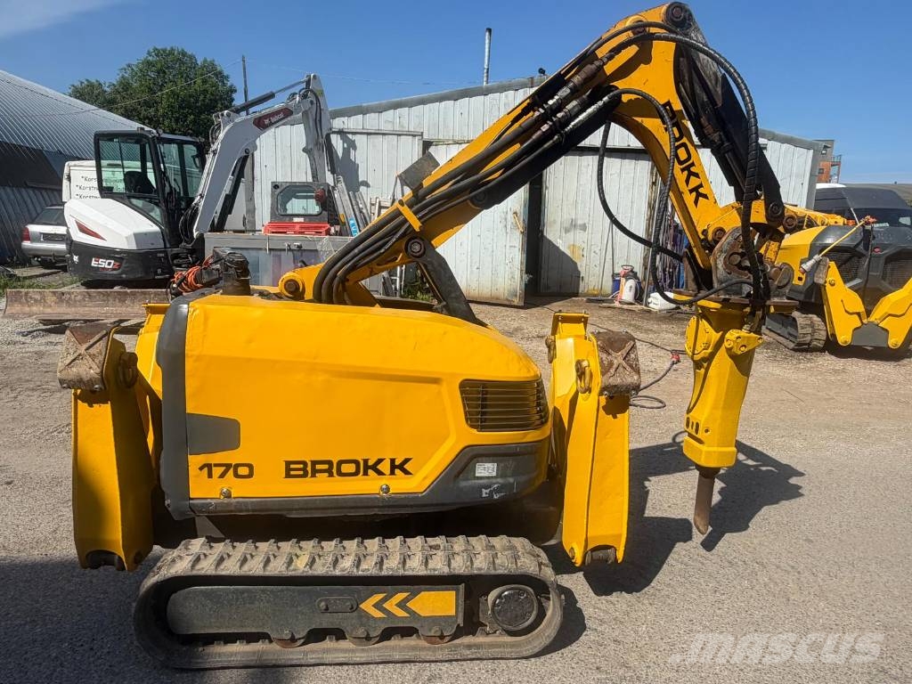 Brokk 170 Bontásra használt kotrók