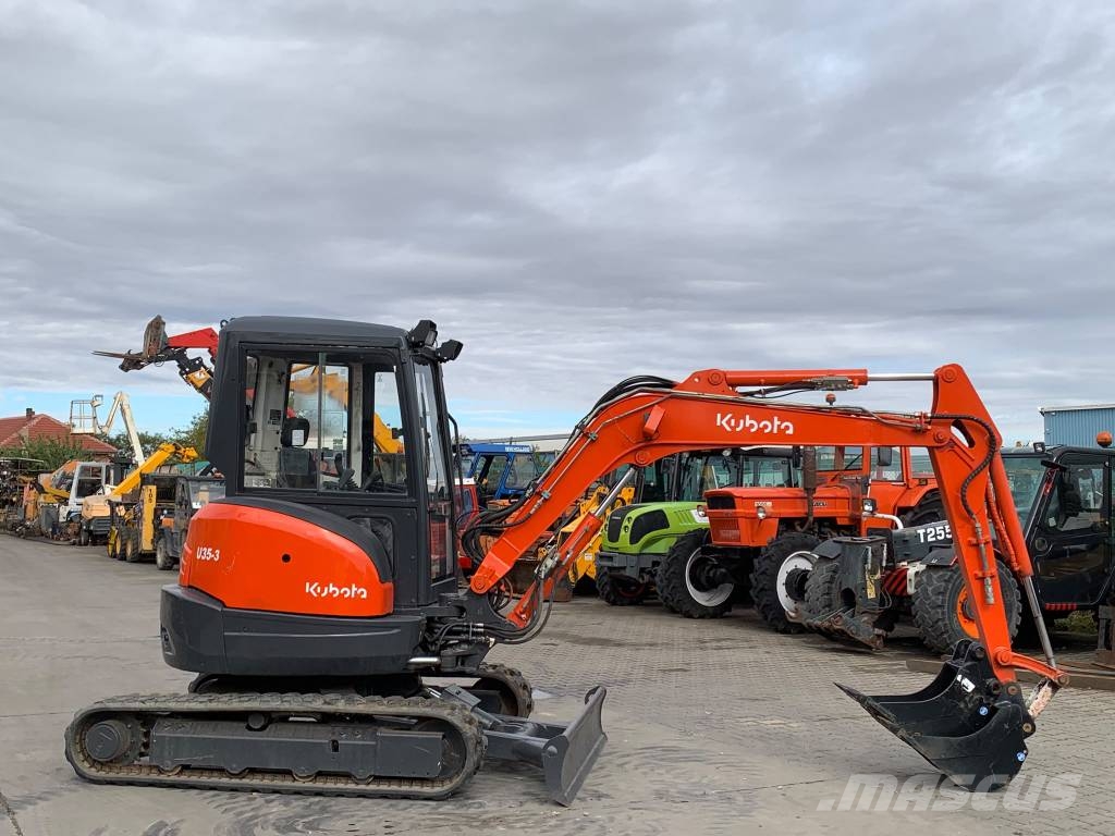 Kubota U 35-3 Mini ekskavatörler, 7 tona dek