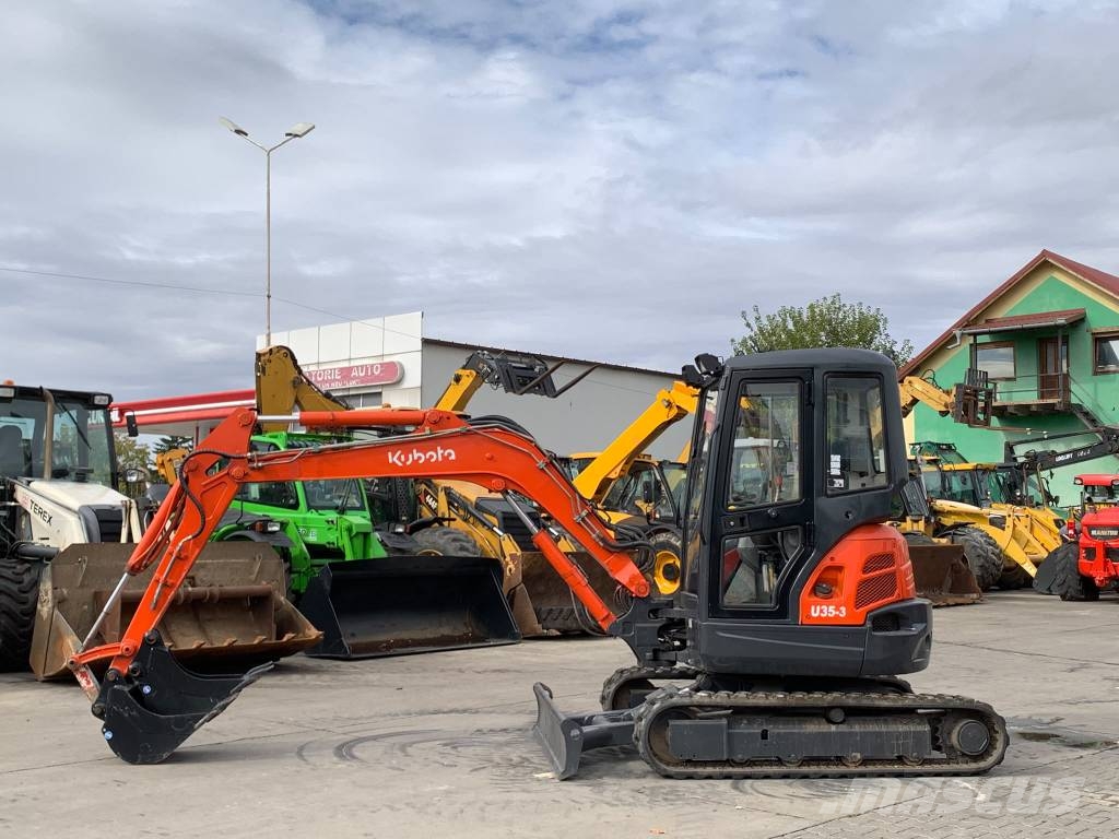 Kubota U 35-3 Mini ekskavatörler, 7 tona dek