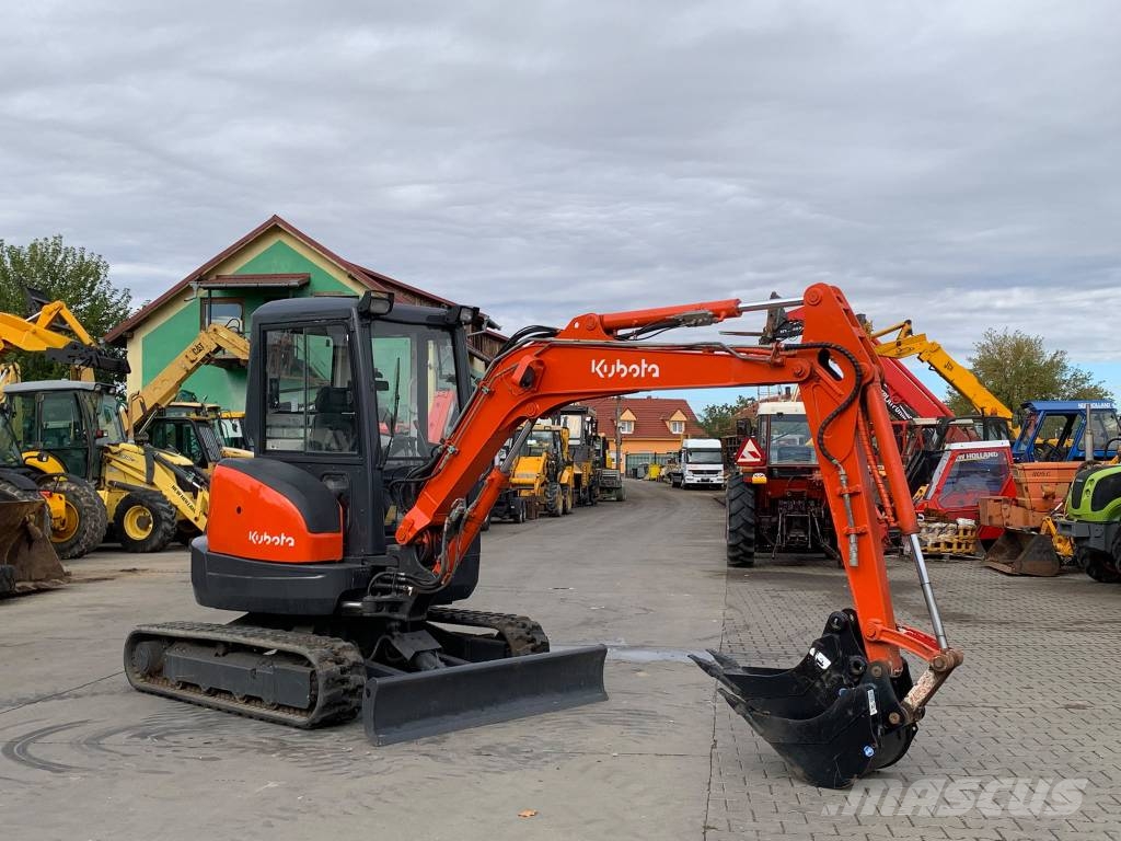 Kubota U 35-3 Mini ekskavatörler, 7 tona dek