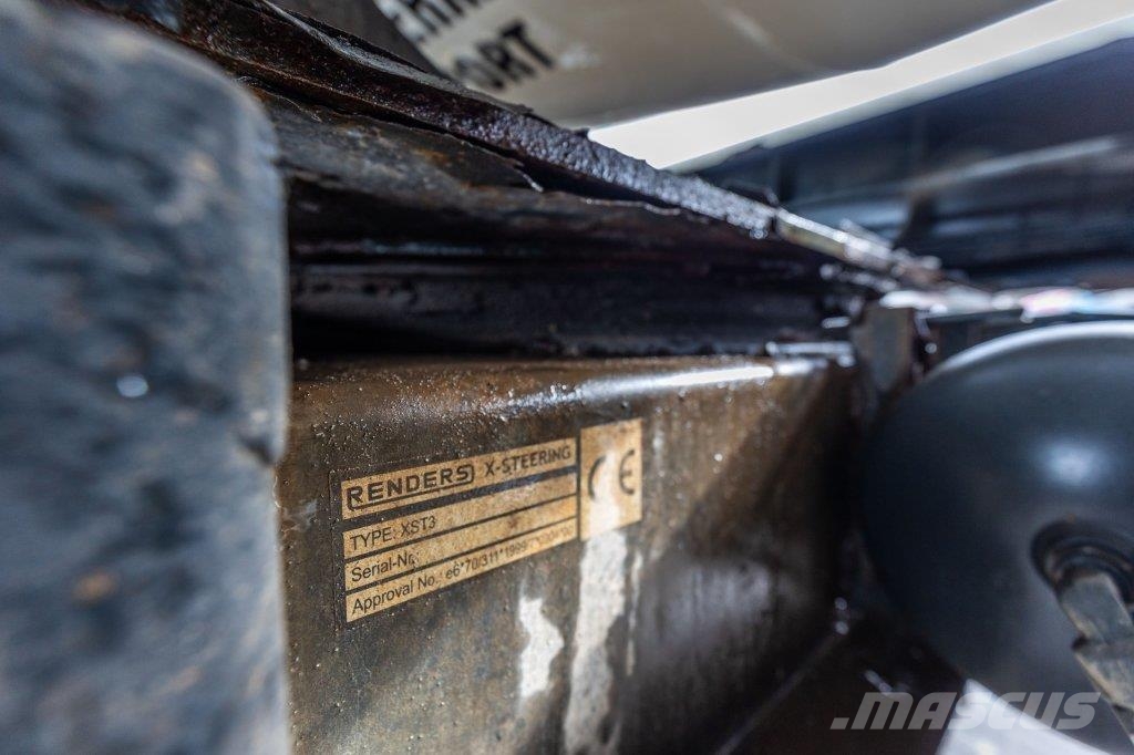 Renders BETON MIXER 12M3 + MOTOR (MALAXEUR/MISCHER) Egyéb - félpótkocsik
