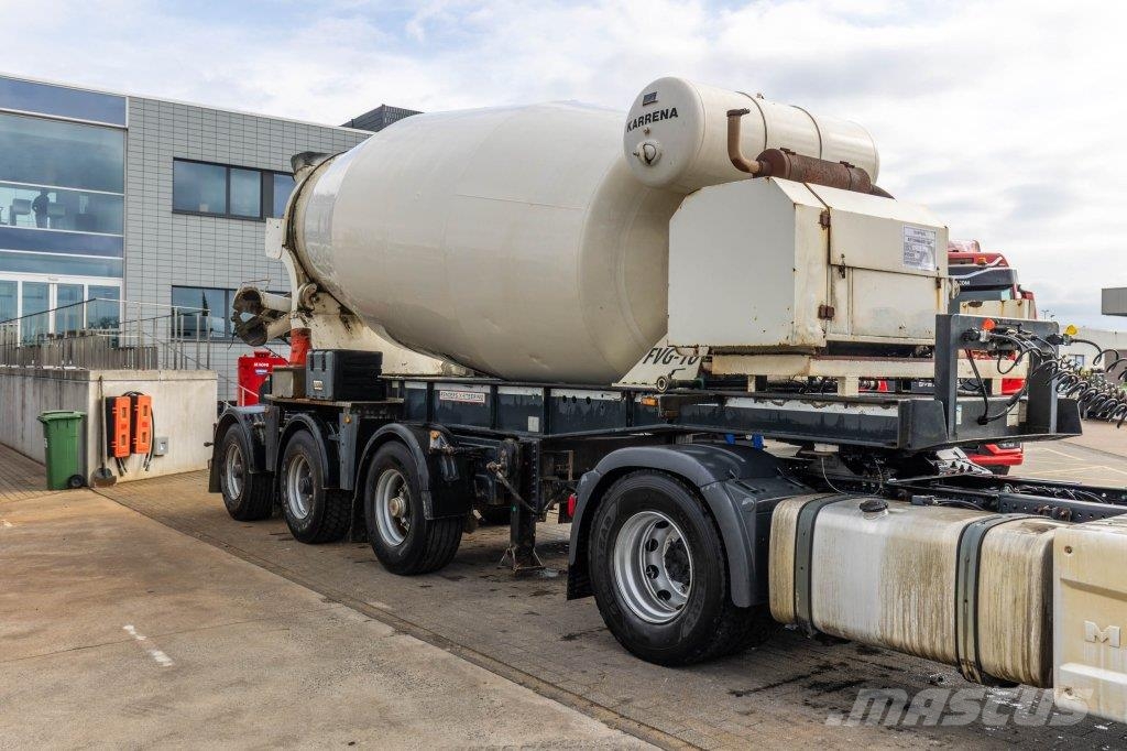 Renders BETON MIXER 12M3 + MOTOR (MALAXEUR/MISCHER) Egyéb - félpótkocsik