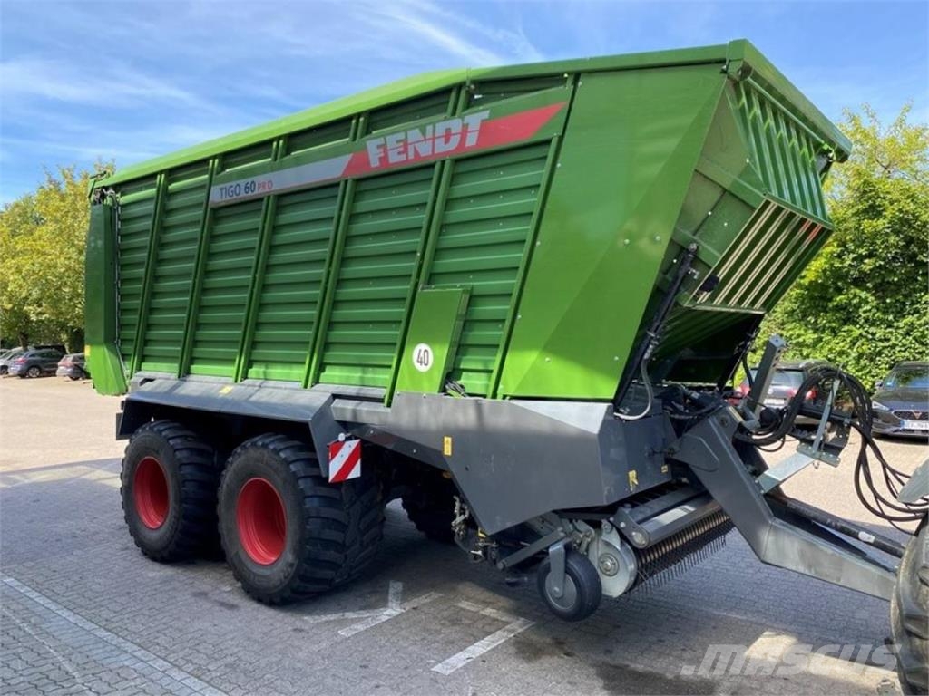 Fendt TIGO 60 PRD LADEWAGEN Atrelados auto-carregadores