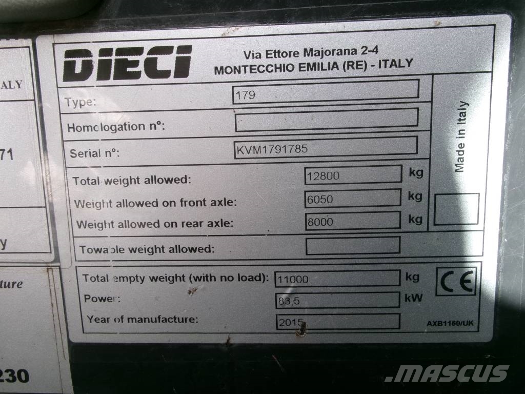 Dieci Icarus 40.14 Teleskopski viličarji
