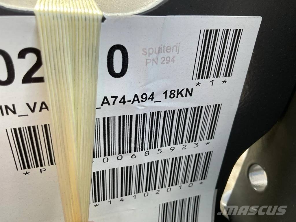Valtra A74-A94 Zuidberg fronthef ملحقات أخرى للجرارات