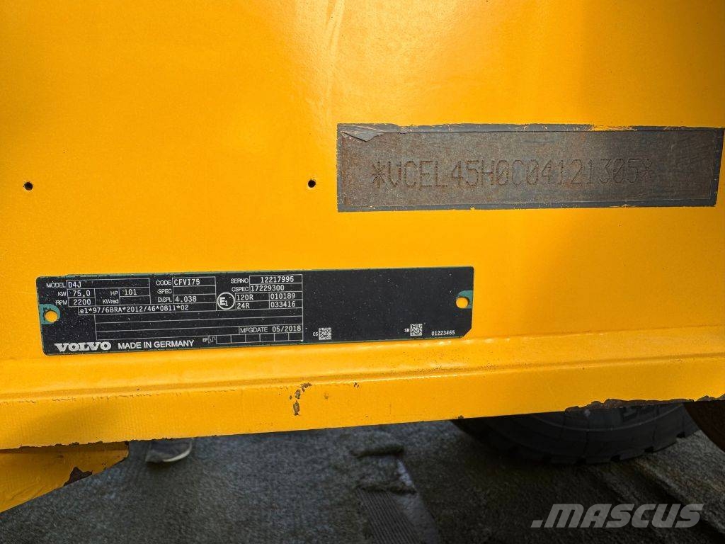 Volvo L 45 H, Hjullastare Rataslaadurid