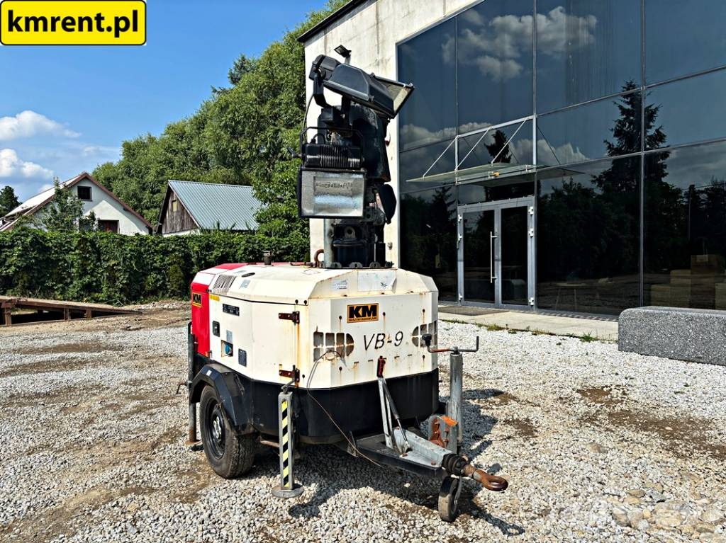 Tower Light VB-9 MOBILNY MASZT OŚWIETLENIOWY 2012R | Tower Lig Light towers