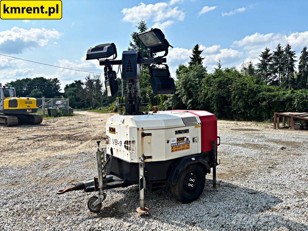 Tower Light VB-9 MOBILNY MASZT OŚWIETLENIOWY 2012R | Tower Lig Light towers