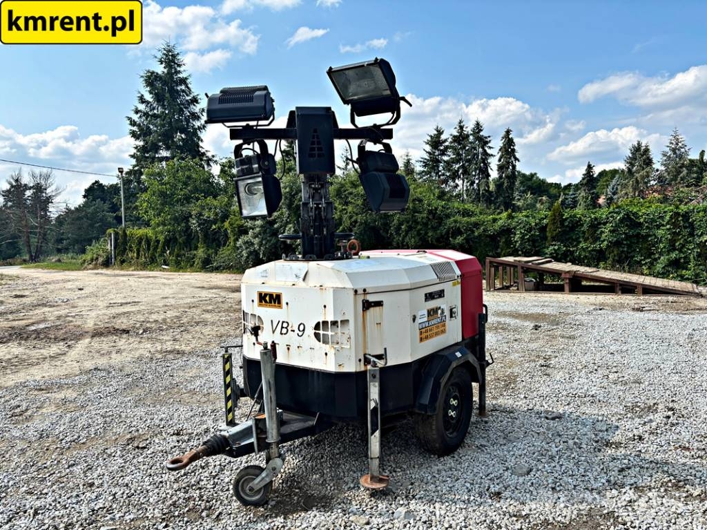 Tower Light VB-9 MOBILNY MASZT OŚWIETLENIOWY 2012R | Tower Lig Light towers