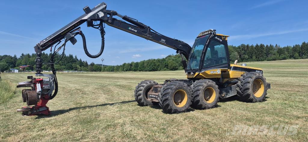 Eco Log 580D mit Logmax 6000B - Gebrauchtmaschine Harvesterji