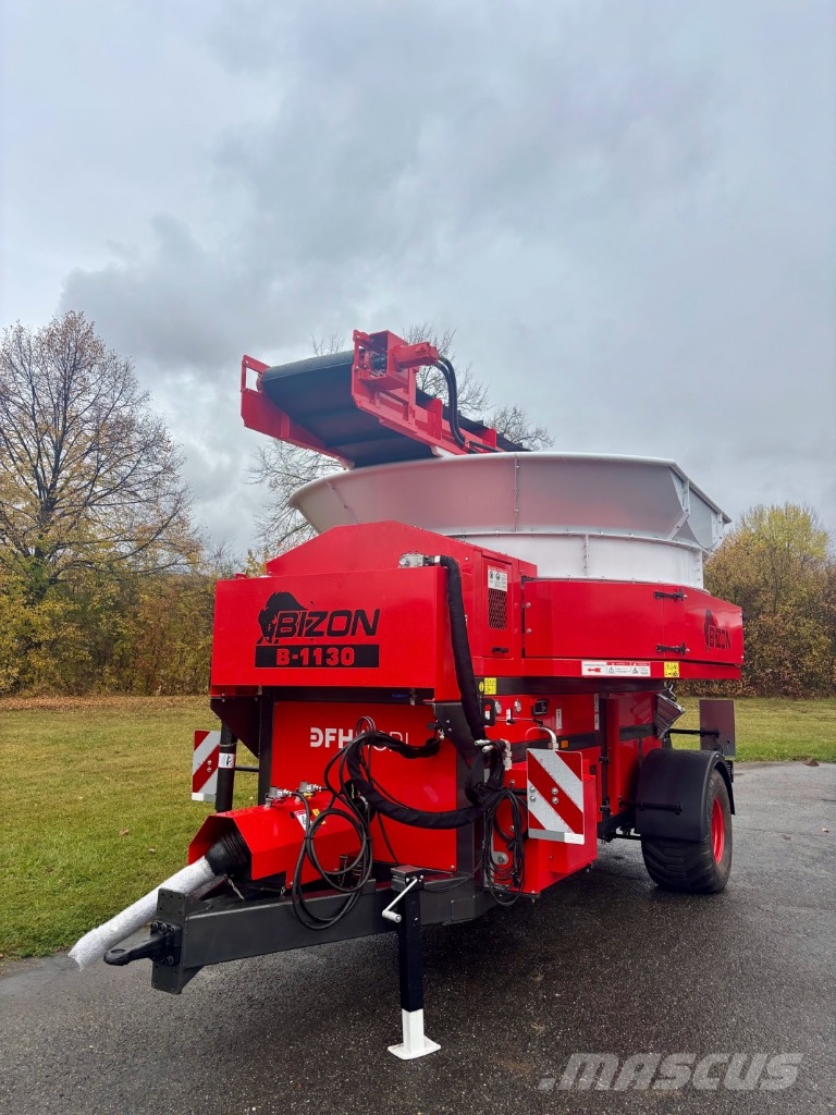 Bizon B-1130 kein teagle tomahawk, roto haybuster Ryšulių smulkinimo, pjaustymo ir išvyniojimo įrenginiai