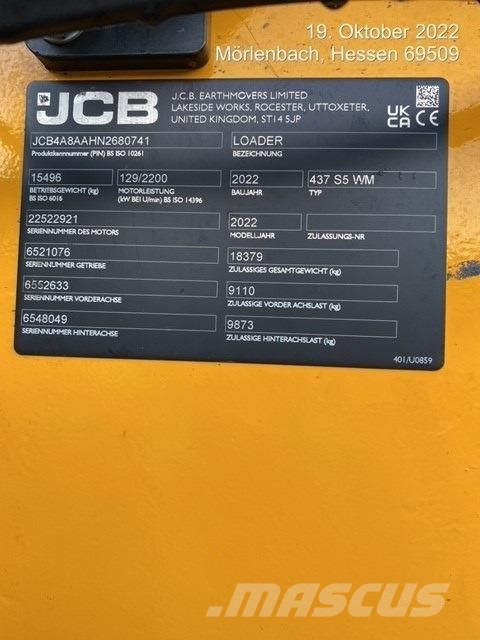 JCB 437 Wastemaster Hjullastare