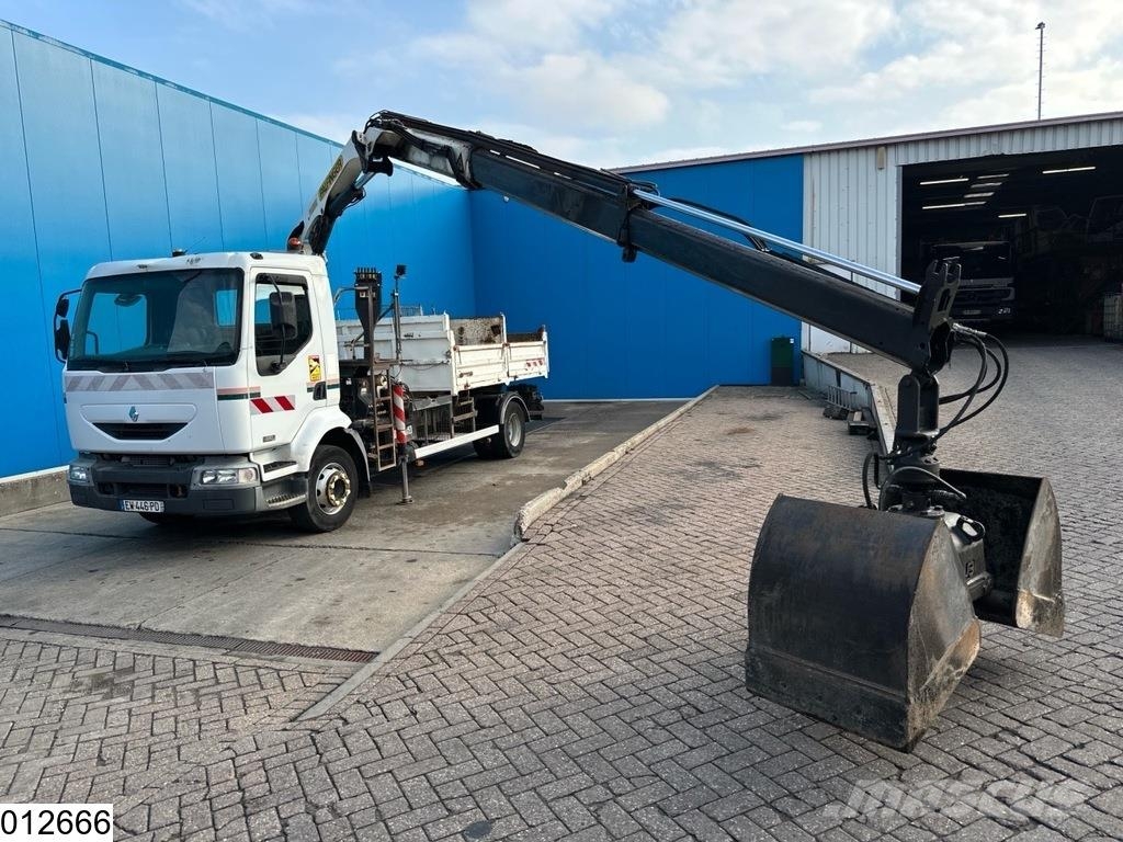 Renault Midlum 220 EURO 3, Palfinger, Manual Sklápěče
