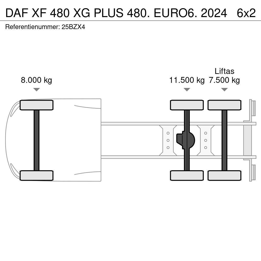 DAF XF 480 XG PLUS 480. EURO6. 2024 Autre fourgon / utilitaire