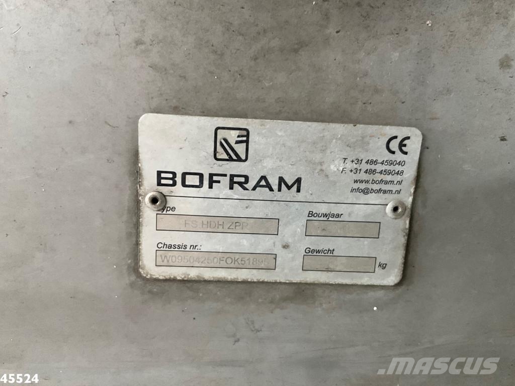 Boki 1252 HY hogedrukreinigingswagen Euro 6 Slamsuger