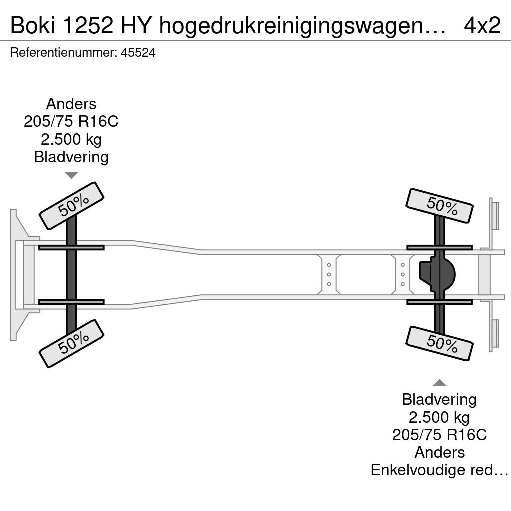 Boki 1252 HY hogedrukreinigingswagen Euro 6 Slamsuger