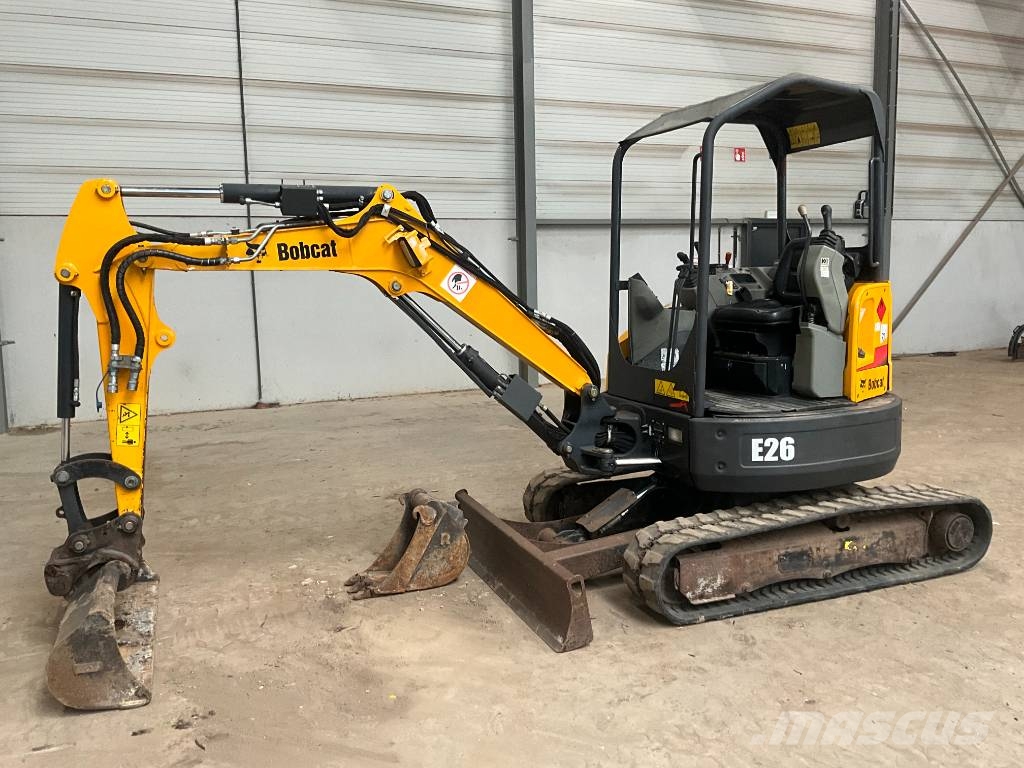Bobcat E 26 حفارات صغيرة أقل من 7 طن (حفارات صغيرة)