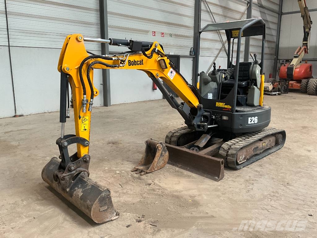 Bobcat E 26 حفارات صغيرة أقل من 7 طن (حفارات صغيرة)