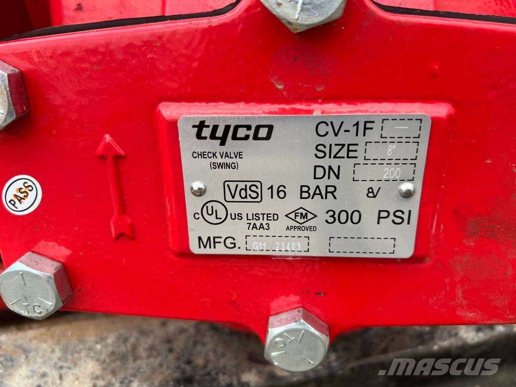 DAF Fire Pump engine DAF PF183 / Fire Pack 1028Hr! Waterpompen