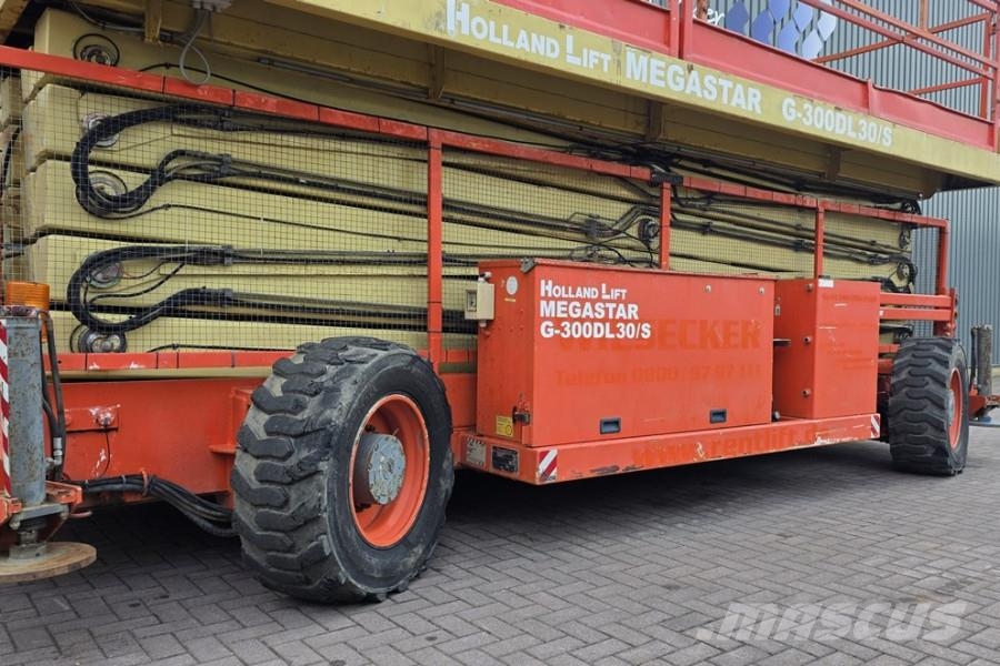 Holland Lift G-300DL30/S Diesel, 4x4x4 Drive, 33.5m Working Hei 剪叉式升降机