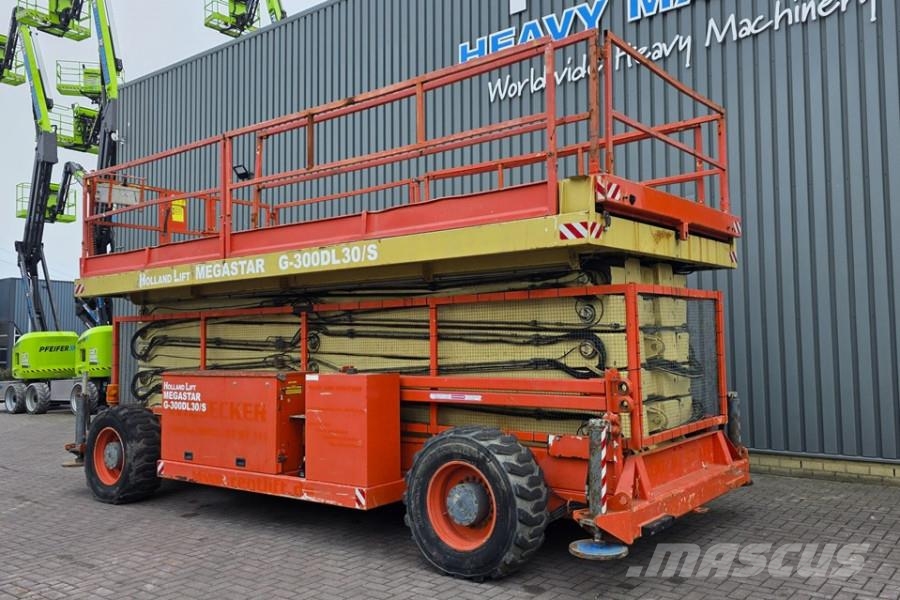 Holland Lift G-300DL30/S Diesel, 4x4x4 Drive, 33.5m Working Hei 剪叉式升降机