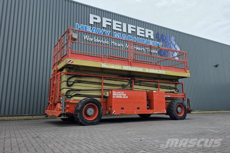 Holland Lift G-300DL30/S Diesel, 4x4x4 Drive, 33.5m Working Hei 剪叉式升降机