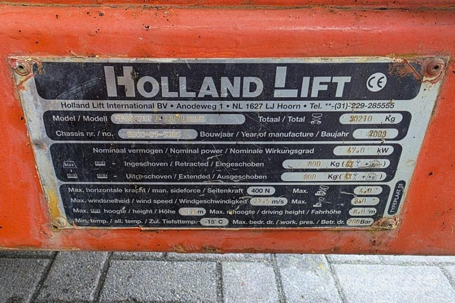 Holland Lift G-300DL30/S Diesel, 4x4x4 Drive, 33.5m Working Hei 剪叉式升降机