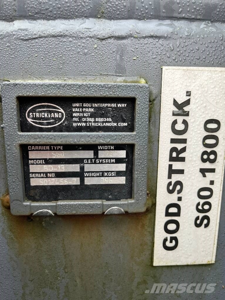 Strickland S60 / 1800MM / REV BLADE Schaufeln