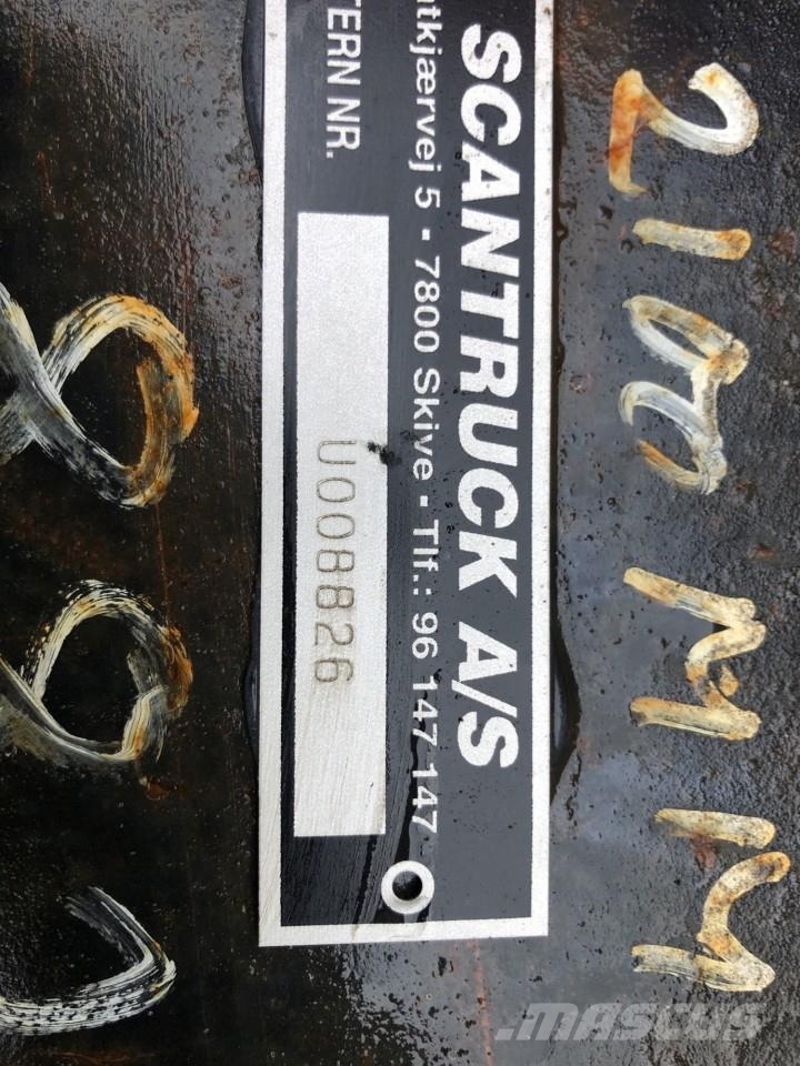 JST Planerskovl, kipbar, koniske s Buckets